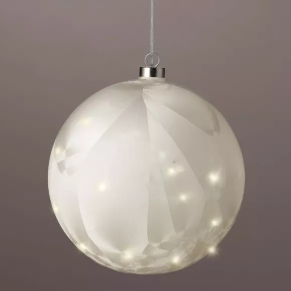 1 Micro LED boule intŽrieur dia20.00cm-40L frost/warm white