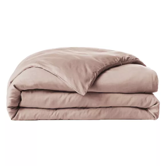 Funda nórdica lyocell Tencel™ lavado (140 x 200 cm) Olivia Rosa rubor