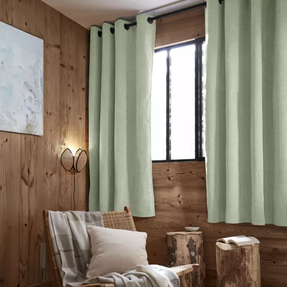 Rideau occultant isolant Total Blackout (140 x 180 cm) Magnus Vert eucalyptus