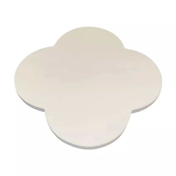 Tabourete infantil madera (H29 cm) Nuve Blanco