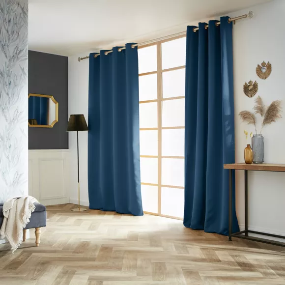 Tenda oscurante (140 x 280 cm) Dark Blu petrolio