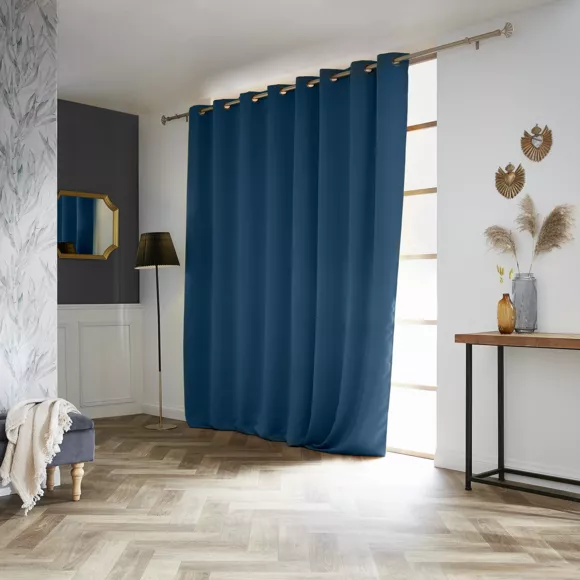 Cortina oscurecedora (280 x 260 cm) Dark Azul petróleo