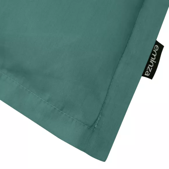Kussensloop rechthoekig percal katoen (50 x 70 cm) Cali Eendblauw