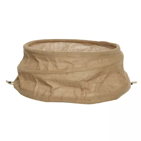 Kerstboommand Jute naturelkleur