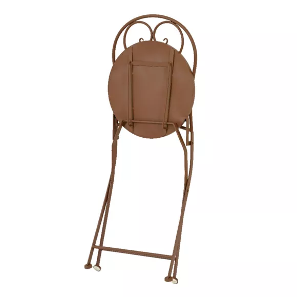 1 Lyon chaise de bistrot mosaique L39.00-W50.00-H93.00cm brown