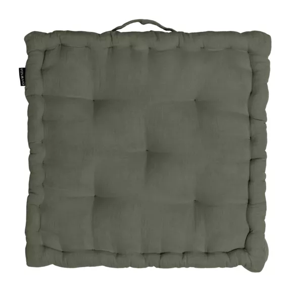 Cuscino da pavimento in cotone  (50 x 50 cm) Gaia Verde rosmarino
