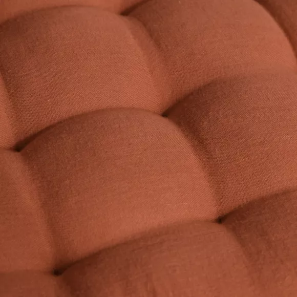 Matelas de sol gaze de coton (60 x 120 cm) Gaïa Terracotta