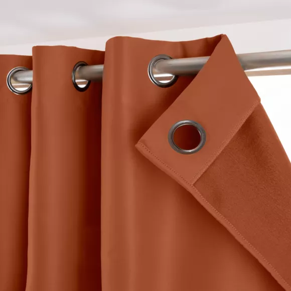 Tenda termica oscurante termica (140 x 240 cm) Calore Terracotta
