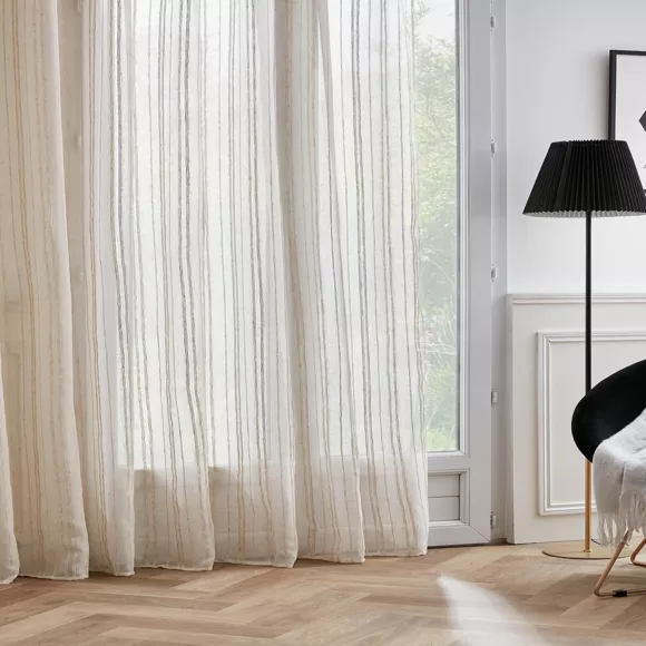 Visillo con ojales (280 x 240 cm) Théo Beige
