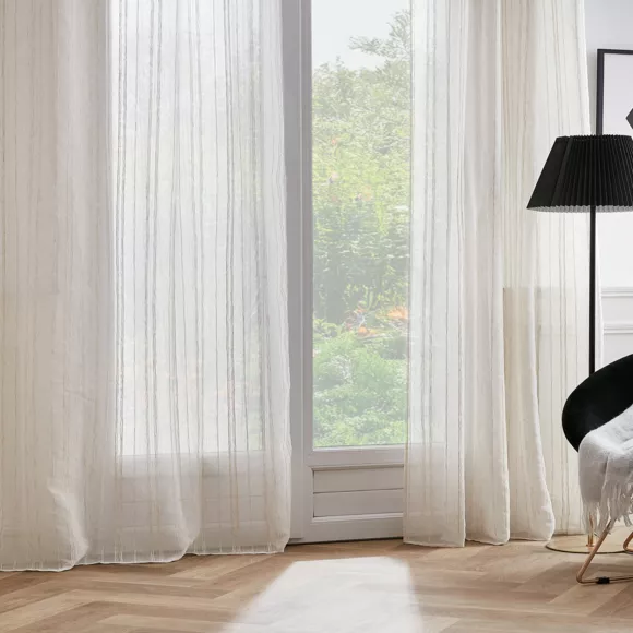 Visillo con ojales (140 x 240 cm) Théo Beige