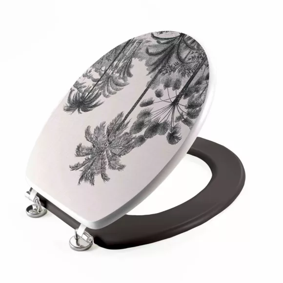 Abattant WC (37 x 45,5 cm) Cocoty, MDF ImprimŽ