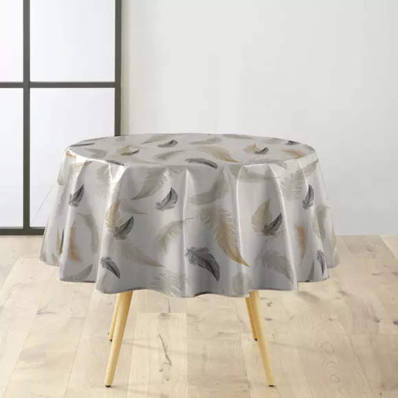 Nappe Ronde (¯ 160 cm) Folea, PVC Textilia