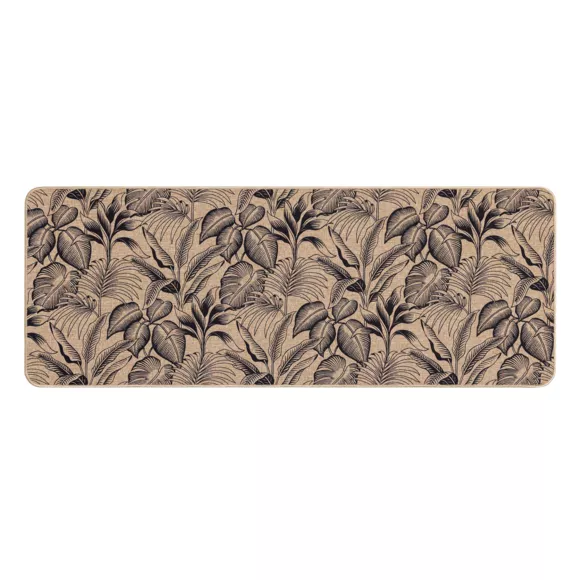 Tapis Rectangle (45 x 120 cm) Stylis Noir, TissŽ ImprimŽ