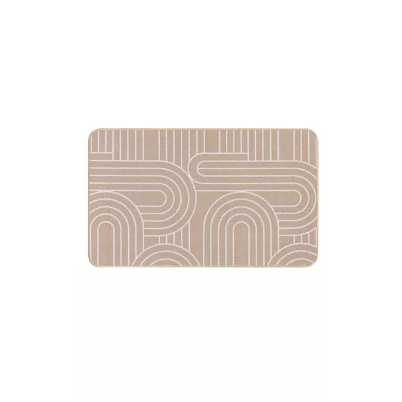 Tapis Rectangle (45 x 75 cm) Modul Blanc, TissŽ ImprimŽ