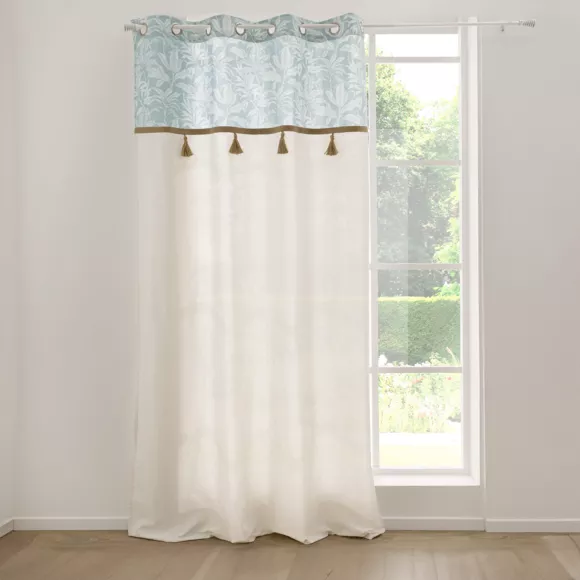 Rideau ˆ Oeillets (140 x 240 cm) Hera, Coton / Polyester avec Top