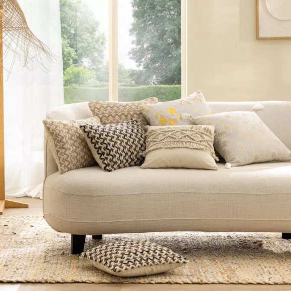 Coussin DŽhoussable (45 x 45 cm) Samaya, Coton & Polyester