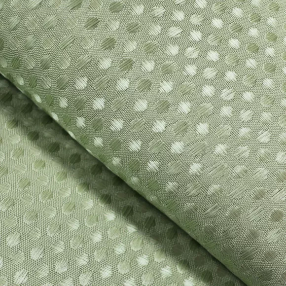 Rideau de Douche avec Crochets (180 x 200 cm) Quartz Sauge, Jacquard Uni