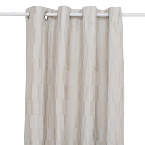Cortina tejida (140 x 260 cm) Leyna Beige
