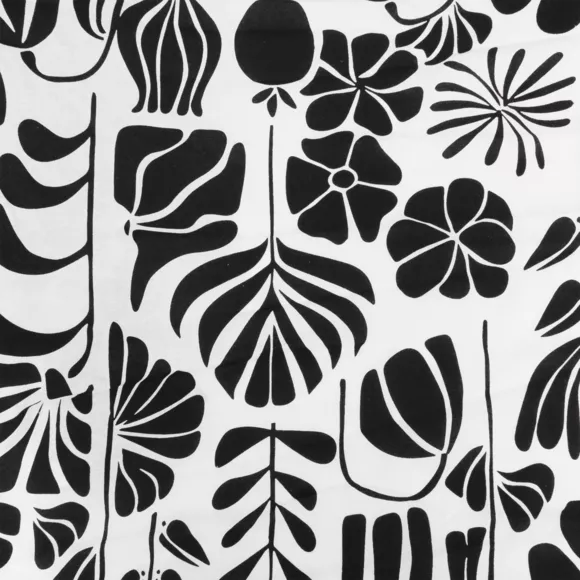 Mantel rectangular algodón (150 x 250 cm) Twist Negro