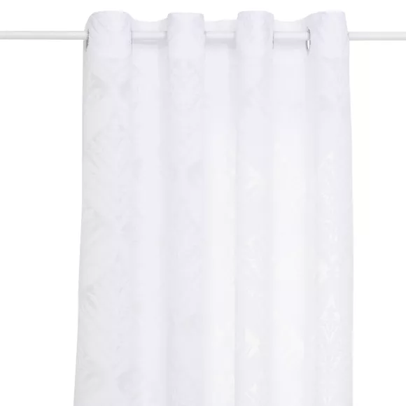 Visillo con ojales (140 x 240 cm) Wild Blanco