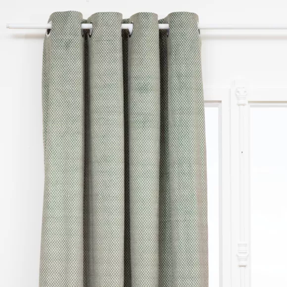Cortina opaca terciopelo (135 x 260 cm) Yupi Verde caqui