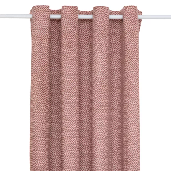 Rideau occultant velours (135 x 260 cm) Yupi Terracotta