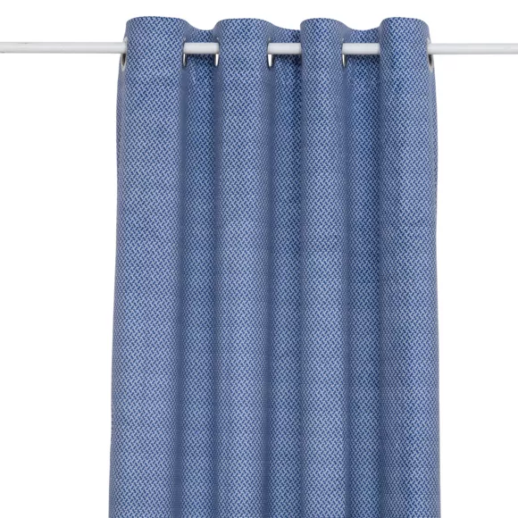 Rideau occultant velours (135 x 260 cm) Yupi Bleu indigo