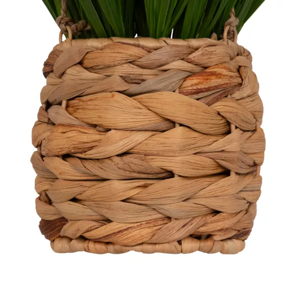 Kunstplant hangend in gevlochten pot (H27 cm) Moda Costa