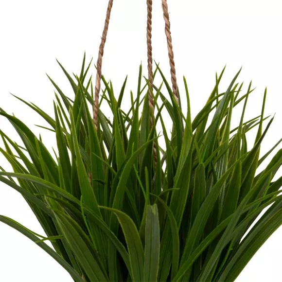 Kunstplant hangend in gevlochten pot (H27 cm) Moda Costa
