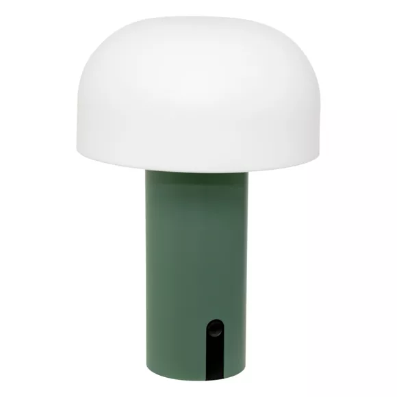 Lampe à poser extérieur métal (H22 cm) Jany Vert olive