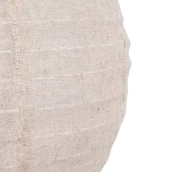 LTRN BOULE LIN JORDY BEIGE D32 D. 35 x P. 32 cm