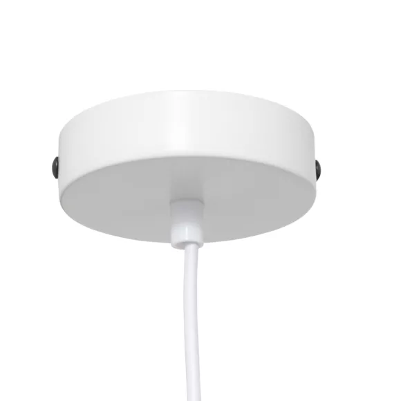 Hanglamp katoen (37 x 24 cm) Toby Wit
