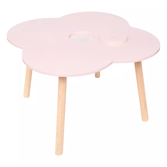 TABLE DOUCEUR FLEUR L. 51 x P. 51 x H. 40 cm