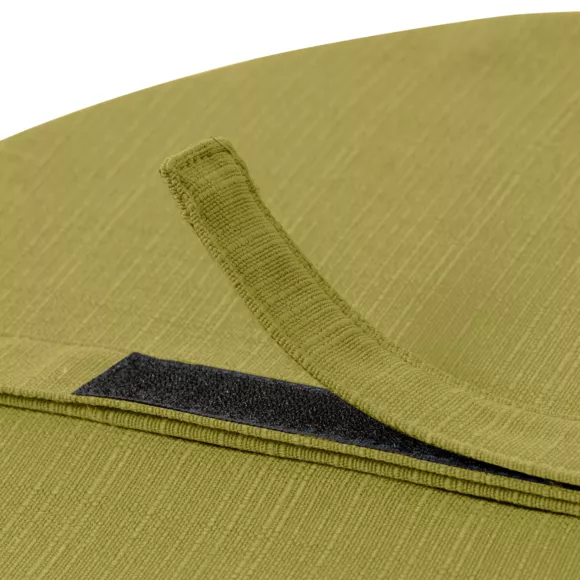 Cojín para silla de exterior redondo (40 cm) Sunset Verde oliva