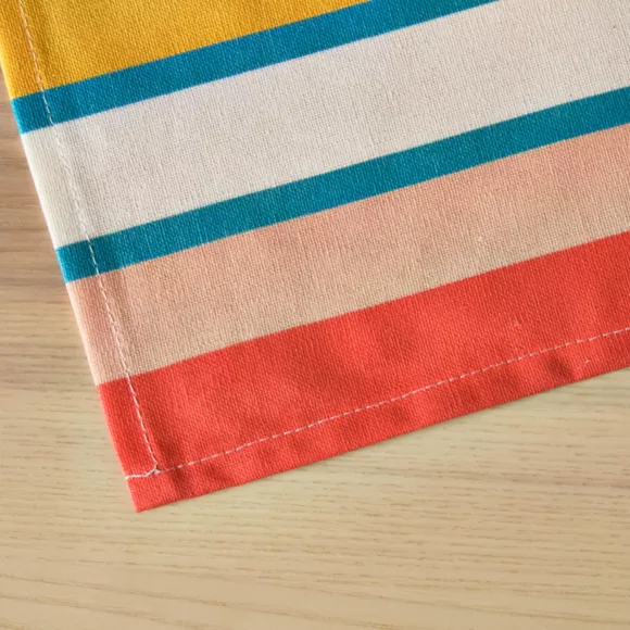 Mantel rectangular de algodón revestido (150 x 250 cm) Bonifacio Multicolor