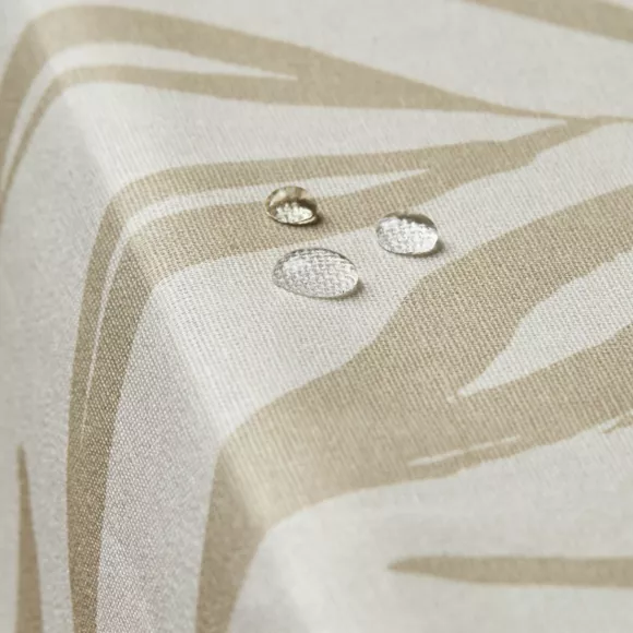 EM - Nappe en coton enduit 150 x 350 cm GALICE naturel