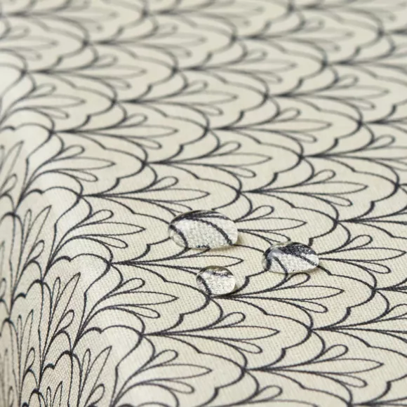 EM - Nappe en coton enduit 150 x 350 cm CLARA