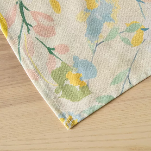 Mantel rectangular de algodón revestido (150 x 250 cm) Ornella Multicolor