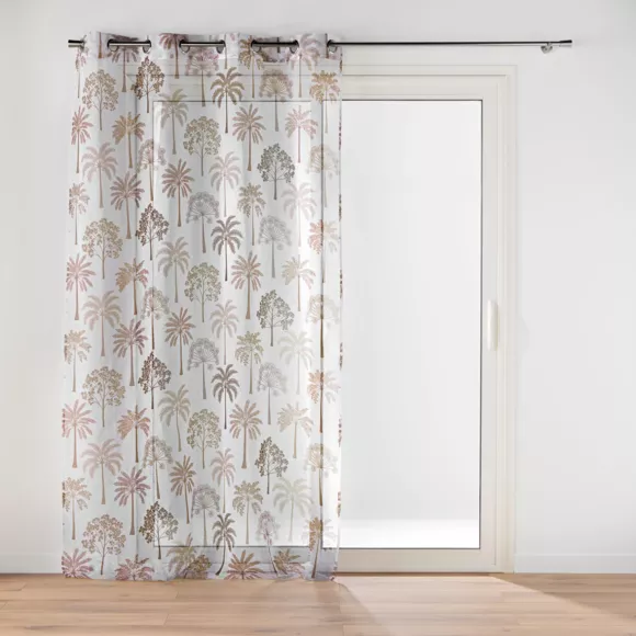Visillo con ojales (140 x 240 cm) Palmea Beige