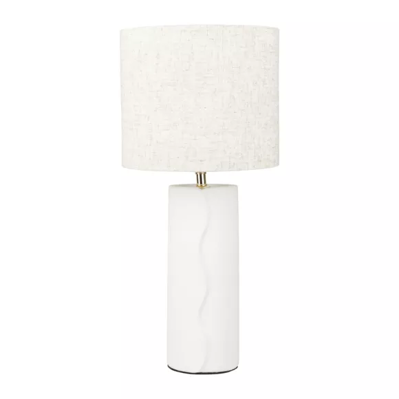 Lampe à poser céramique (H44 cm) Isaure Beige