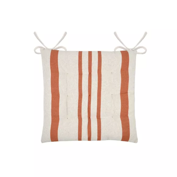 Coussin de chaise extérieur carré (38 x 38 cm) Nautica Orange