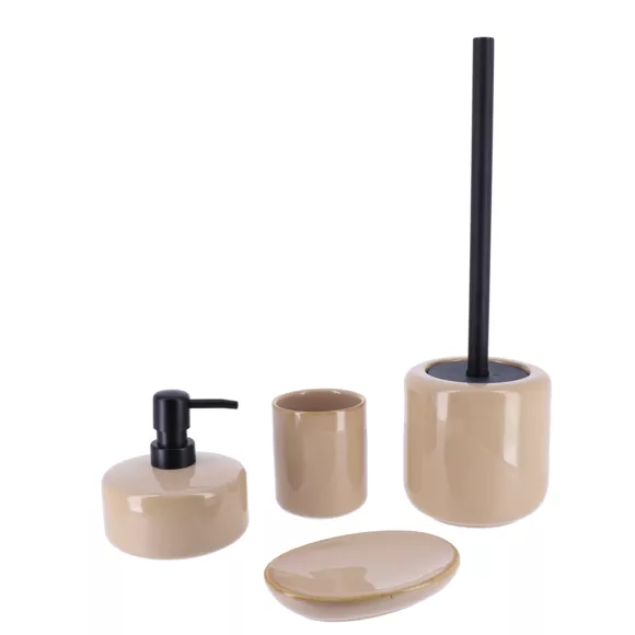 BROSSE WC GRES LAQUE - BEIGE