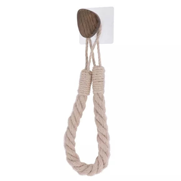 Papierrolhouder - zelfklevende handdoekhouder Galet Beige