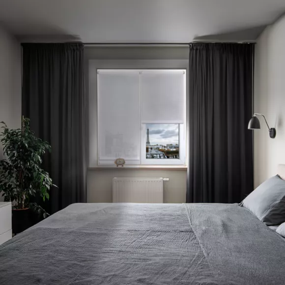 Roljaloezie filterend (75 x 180 cm) Puur Wit