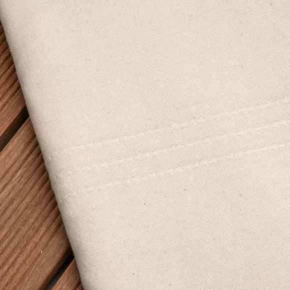 Fouta coton recyclé (100 x 200 cm) Sunshine Blanche