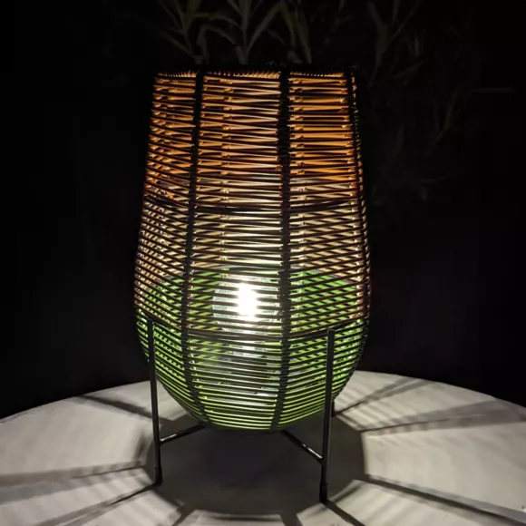 1 Solar lampe de table dia19-H31.50cm-1L multi MOD B