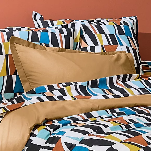 Housse de couette coton (260 x 240 cm) Pietro Multicolore
