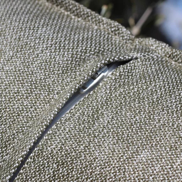 Coussin extérieur carré (45 x 45 cm) Kalena Vert olive