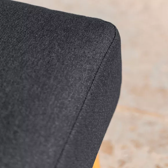 Tumbona de aluminio Monte Carlo Gris antracita