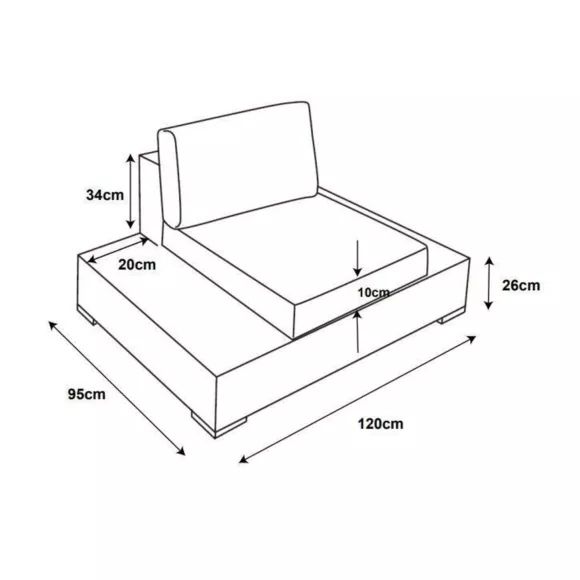 Gartensessel geflochtenes Polyrattan Palma Grau und Anthrazitgrau